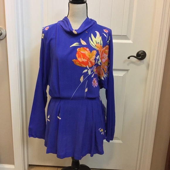 NWT Dress, Tunic, S Free People "Gemma" open back - Picture 1 of 6